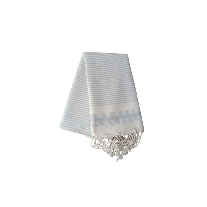 Fouta nuances rayées