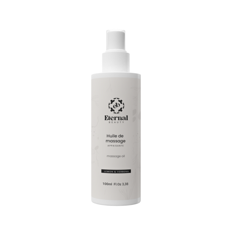 Huile de massage à l’argan et verveine citronnée