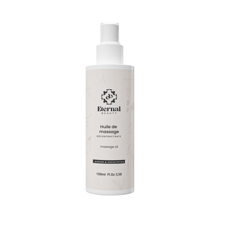 Huile de massage décontractante